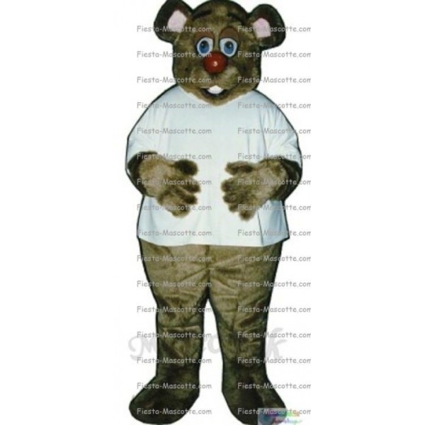 Buy cheap Bear overalls mascot costume.