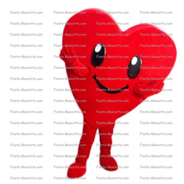 Buy cheap disguise of heart mascot costume.
