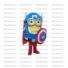 Buy cheap Minion captain america mascot costume.