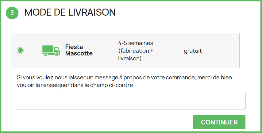 Livraison gratuite